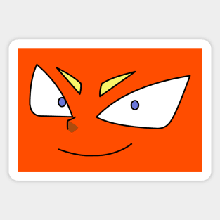 Don Patch Smiling Face Sticker
